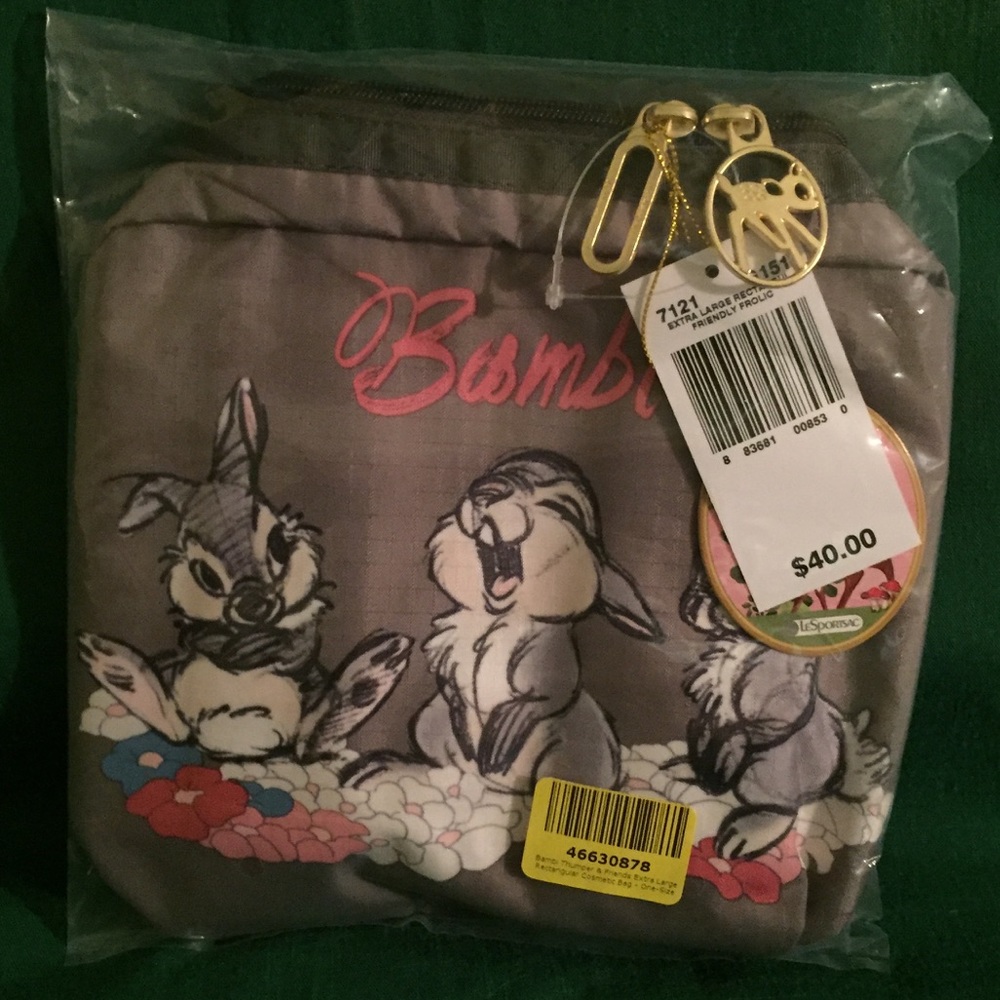 Lesportsac XL Rectangular Pouch Friendly Frolic